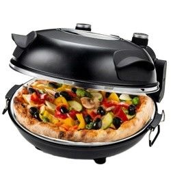 ছোট রান্নাঘর যন্ত্রপাতি NON-Stick 12 ইঞ্চি পিজ্জা মেশিন জন্য হোম ইলেকট্রিক পিজ্জা ওভেন