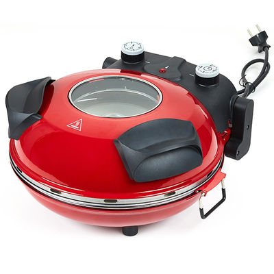 Anbolife ইলেকট্রিক পিৎজা প্রস্তুতকারক 1400w multi-function মিনি পিৎজা প্রস্তুতকারক এবং পোর্টেবল ইলেকট্রিক পিৎজা প্রস্তুতকারক মেশিন