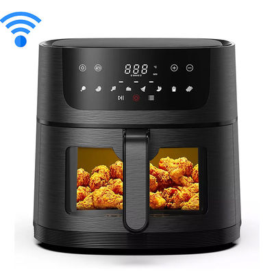 বৈদ্যুতিক ওয়াইফাই Tuya 3.5L 4L 5.5L 6.5L 8L 9L স্মার্ট গ্লাস তেল মুক্ত গভীর ফ্রাইয়ার