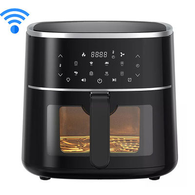বৈদ্যুতিক ওয়াইফাই Tuya 3.5L 4L 5.5L 6.5L 8L 9L স্মার্ট গ্লাস তেল মুক্ত গভীর ফ্রাইয়ার