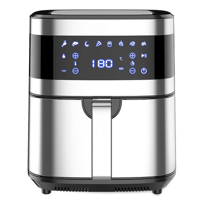 অ্যানোলাইফ ডিজিটাল কন্ট্রোল 1800W 8L ক্যাপাসিটি এয়ার ফ্রাইয়ার ওভেন এলসিডি মেনু ডিসপ্লে সহ