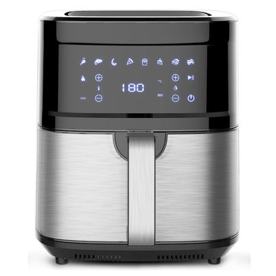 অ্যানোলাইফ ডিজিটাল কন্ট্রোল 1800W 8L ক্যাপাসিটি এয়ার ফ্রাইয়ার ওভেন এলসিডি মেনু ডিসপ্লে সহ