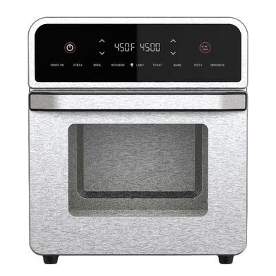 1800W ডিজিটাল এয়ার ফ্রায়ার হট এয়ার ফ্রায়ার স্মার্ট টাচ স্ক্রিন 12L তেল মুক্ত এয়ার ফ্রায়ার ওভেন