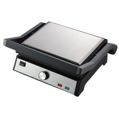 বৈদ্যুতিক যোগাযোগ BBQ ধোঁয়াশাহী গ্রিল হোম রান্নাঘর যন্ত্রপাতি বিচ্ছিন্নযোগ্য 4/6 স্লাইস প্যানিনি মেকার