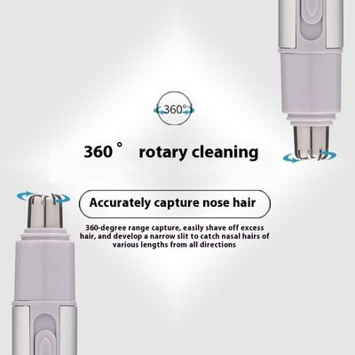 ANBOLIFE বৈদ্যুতিক নাক চুলের ট্রিমার, পুরুষদের জন্য USB পাওয়ার সোর্স এবং ১ বছরের ওয়ারেন্টি সহ - প্লাস্টিকের নাকের চুল কাটার যন্ত্র
