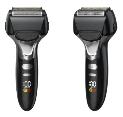 পাঁচটি ব্লেড মেনস রেজার সহ 1000mAh ব্যাটারি এবং 90 মিনিট কাজের সময় ওয়াটারপ্রুফ আইপিএক্স 6 ইউএসবি চার্জযোগ্য বৈদ্যুতিক রেজার