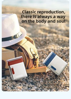 ANBOLIFE মিনি পোর্টেবল বৈদ্যুতিক শেভার, ৬০ মিনিটের কাজের সময় সহ, ১ বছরের ওয়ারেন্টি এবং ৫ ওয়াটের পাওয়ার ইউএসবি রিচার্জেবল রেজার