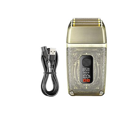 ইউএসবি চালিত রেট্রো ডিজাইনের বৈদ্যুতিক শেভার 1200mAh ব্যাটারি এবং 1-3 ঘন্টা দ্রুত চার্জিং পুরুষদের জন্য