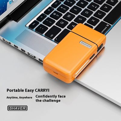 পুরুষদের জন্য ১.৫ ঘন্টা চার্জিং সময় সহ মিনি পোর্টেবল ইলেকট্রিক রেজার বিনামূল্যে খুচরা যন্ত্রাংশ এবং প্লাস্টিকের হাউজিং