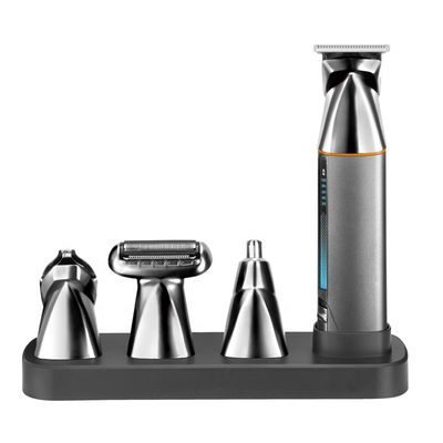 ৫ ইন ১ মাল্টি-ফাংশন ইলেকট্রিক ক্লিপার ১২০০ এমএএইচ ব্যাটারি এবং ১ বছরের ওয়ারেন্টি সহ দ্রুত চার্জিং এবং পুরো শরীর ধোয়া যায় এমন হেয়ার ট্রিমার