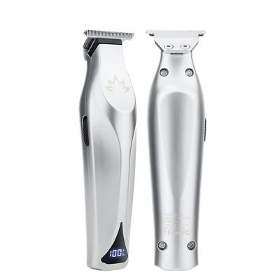 2200mAh লিথিয়াম ব্যাটারি LED ডিসপ্লে এবং উপহার বাক্স প্যাকেজিং সঙ্গে পেশাদারী চুল clipper