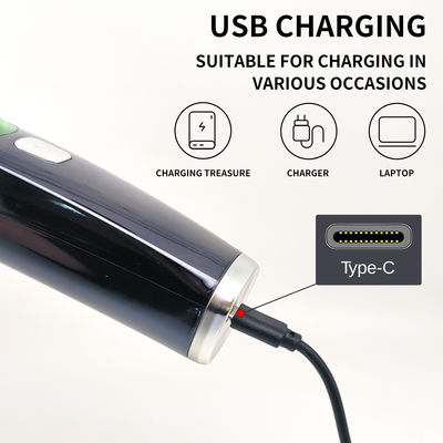 পেশাদার এবং গৃহস্থালি ব্যবহারের জন্য সিরামিক ব্ল্যাক মুভিং ব্লেড সহ স্বয়ংক্রিয় ভ্যাকুয়াম স্বল্প-শব্দ চুল clipper