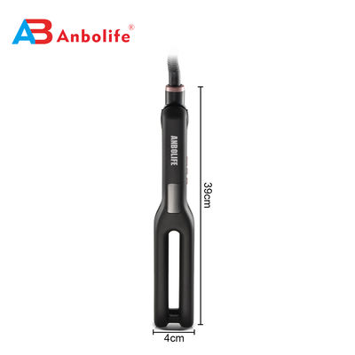 নিয়ন্ত্রণযোগ্য তাপমাত্রা ১২০-২১০°C এবং ৩৬০° ঘূর্ণনযোগ্য পাওয়ার কর্ড সহ সিরামিক কোটিং প্লেট হেয়ার স্ট্রেটনার