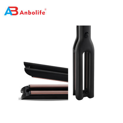 নিয়ন্ত্রণযোগ্য তাপমাত্রা ১২০-২১০°C এবং ৩৬০° ঘূর্ণনযোগ্য পাওয়ার কর্ড সহ সিরামিক কোটিং প্লেট হেয়ার স্ট্রেটনার