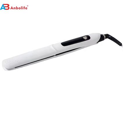 পেশাদার হেয়ার স্ট্রেইটনার এবং ফ্ল্যাট আয়রন সহ 10 তাপমাত্রা স্তর 130-230°C পরিসীমা এবং মসৃণ ফ্রিজ-মুক্ত চুলের জন্য টেফলন প্লেট