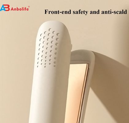 পেশাদার হেয়ার স্ট্রেইটনার এবং ফ্ল্যাট আয়রন সহ 10 তাপমাত্রা স্তর 130-230°C পরিসীমা এবং মসৃণ ফ্রিজ-মুক্ত চুলের জন্য টেফলন প্লেট