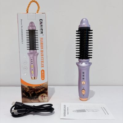 USB রিচার্জেবল কর্ডলেস হেয়ার স্ট্রেটনার ব্রাশ, ৭৩ ওয়াট পাওয়ার এবং ১-৩ ঘন্টা চার্জিং সময়ে সহজে চুলের স্টাইলিং-এর জন্য