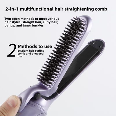 35W পাওয়ার ডাবল-ব্যবহার হেয়ার স্ট্রেইটনার এবং টুরমালিন সিরামিক প্লেট সহ কার্লিং আয়রন