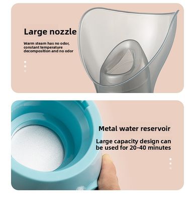 150 মিলি ট্যাংক এবং 50 ওয়াট পাওয়ার সহ হোম ব্যবহারের জন্য হাইড্রেটিং ন্যানো ফেসিয়াল স্টিমার