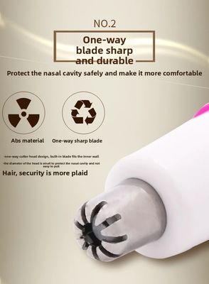 ANBOLIFE বৈদ্যুতিক লিথিয়াম ব্যাটারি সহ হোম ব্যবহারের জন্য নাক চুল Trimmer টেকসই প্লাস্টিক ব্যক্তিগত groomer