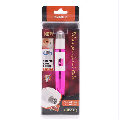 ANBOLIFE বৈদ্যুতিক লিথিয়াম ব্যাটারি সহ হোম ব্যবহারের জন্য নাক চুল Trimmer টেকসই প্লাস্টিক ব্যক্তিগত groomer