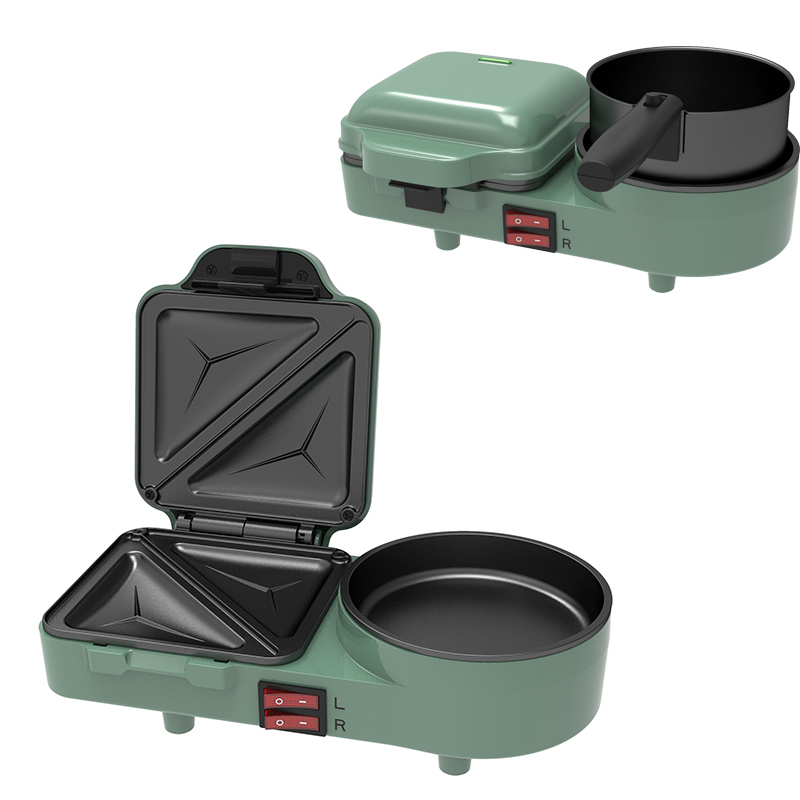 ANBOLIFE 1500W ধোঁয়াহীন বৈদ্যুতিক র্যাকলেট গ্রিল, নন-স্টিক প্লেট সহ