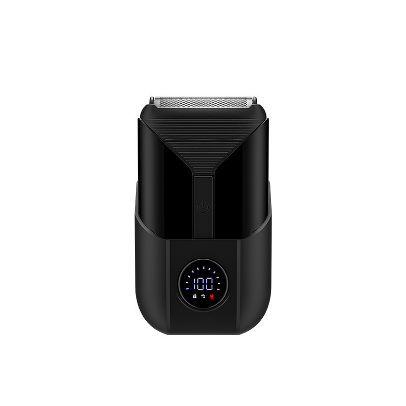 পুরুষদের শরীরের শেভিং জন্য প্লাস্টিকের হাউজিং সঙ্গে 5V পাওয়ার টুইন ব্লেড বৈদ্যুতিক রেজার