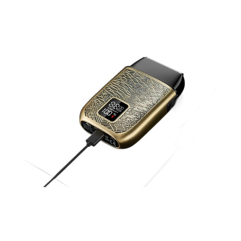 পেশাদার পুরুষদের ইলেকট্রিক রেজার 500mAh ব্যাটারি স্টেইনলেস স্টীল ব্লেড এবং পুরো শরীর ওয়াশ সঙ্গে