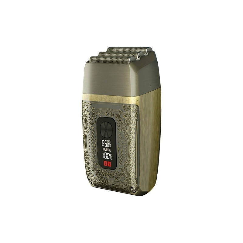 ইউএসবি চালিত রেট্রো ডিজাইনের বৈদ্যুতিক শেভার 1200mAh ব্যাটারি এবং 1-3 ঘন্টা দ্রুত চার্জিং পুরুষদের জন্য